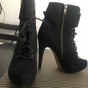 Aldo Lace Up Bootie